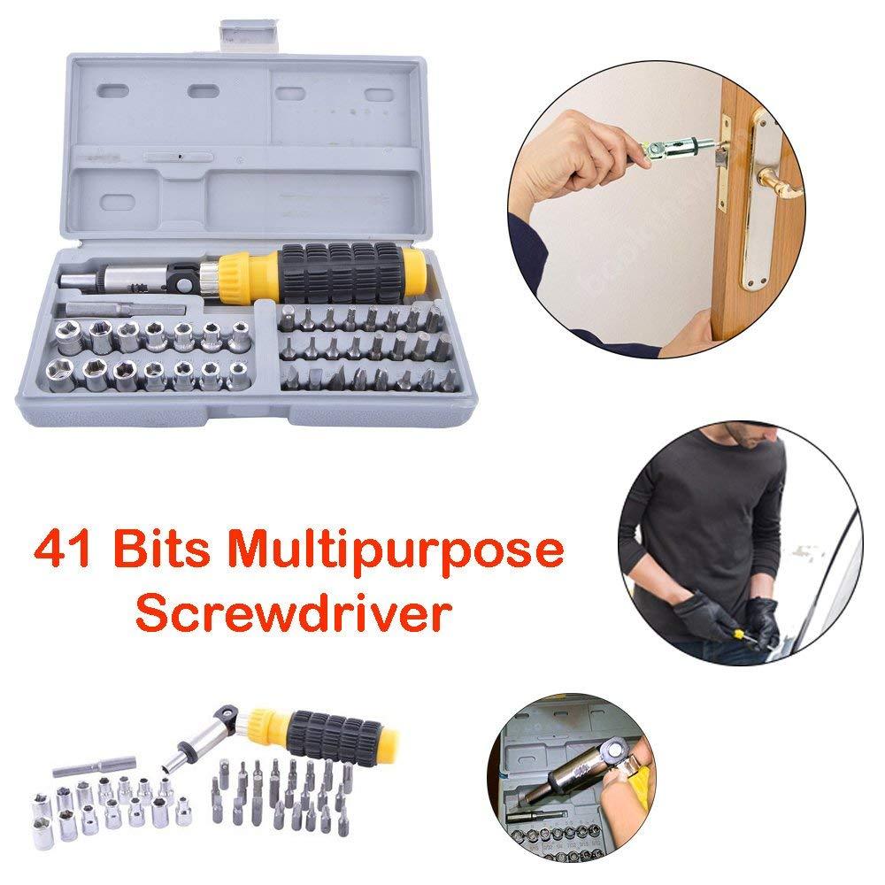 0423 Socket and Screwdriver Tool Kit Accessories (41 pcs) - SkyShopy 0423 Socket and Screwdriver Tool Kit Accessories (41 pcs) - SkyShopy